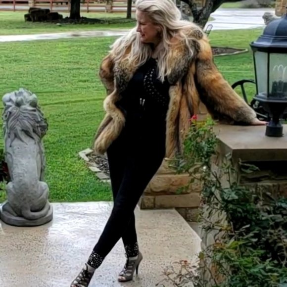 Jacques St. Laurent Jackets & Blazers - Amazing Parisian Red Fox Fur Coat